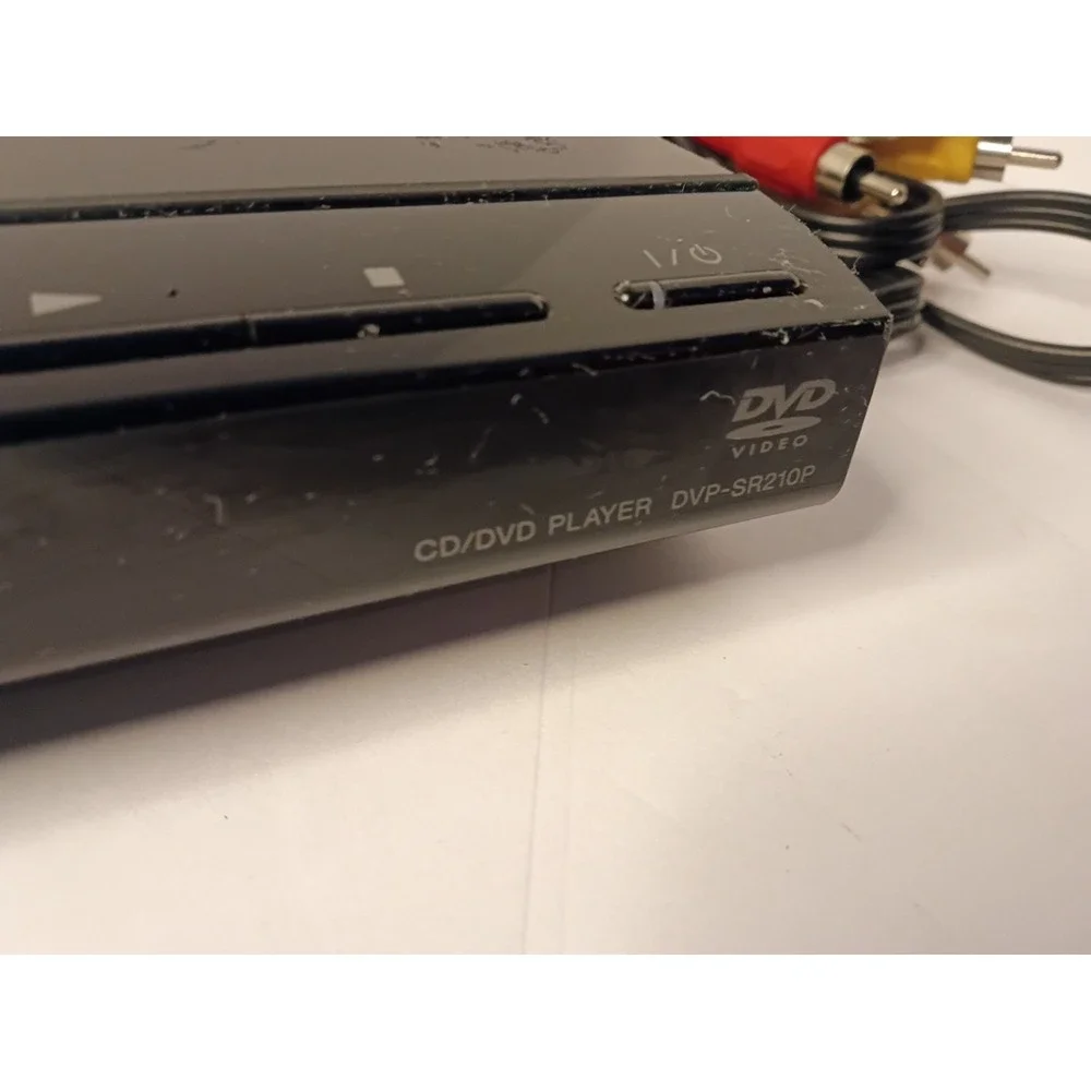 Sony DVP-SR210P CD/DVD Player with Remote TESTED & WORKS!